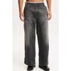 Cotton On Super Baggy Jean In Downtown Black