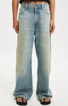 Cotton On Super Baggy Jean In Dusty Blue