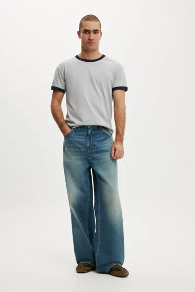 Cotton On Super Baggy Jean In Blue