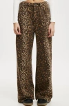 Cotton On Super Baggy Jean In Leopard Carpenter