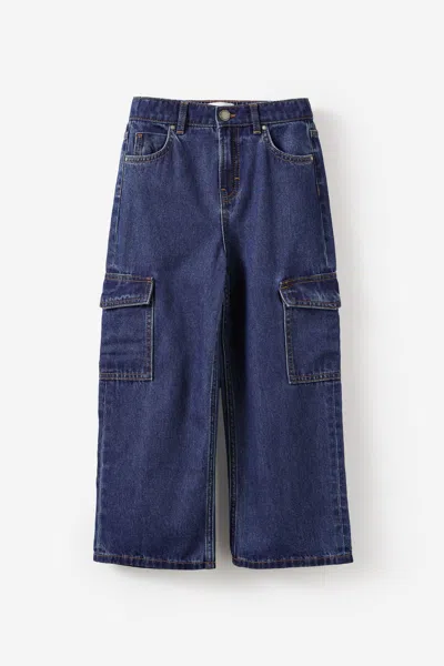 Cotton On Kids' Super Baggy Jean In Blue