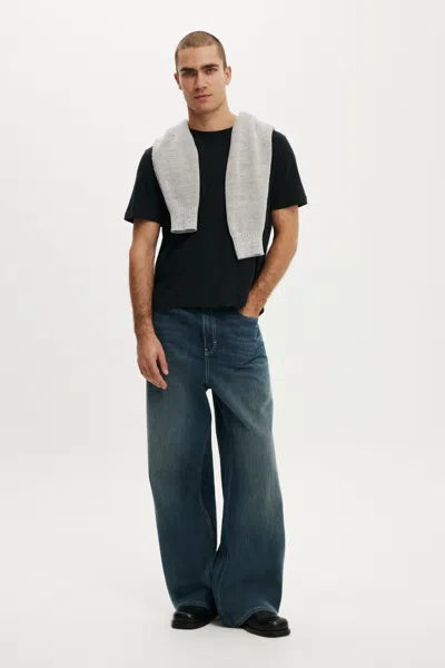 Cotton On Super Baggy Jean In Black