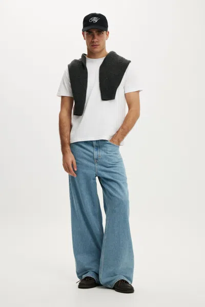 Cotton On Super Baggy Jean In Blue