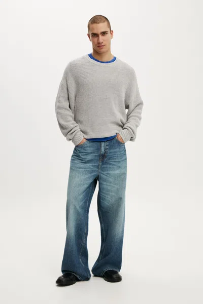 Cotton On Super Baggy Jean In Blue