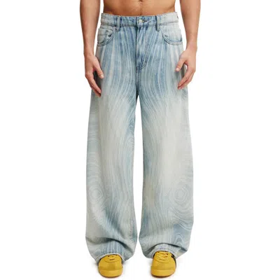 Cotton On Super Baggy Jean In Whirlpool Blue