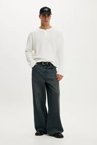 Cotton On Super Baggy Jean In Gray