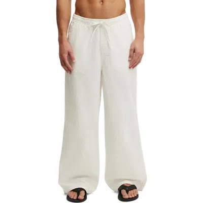 Cotton On Super Baggy Resort Pant In White
