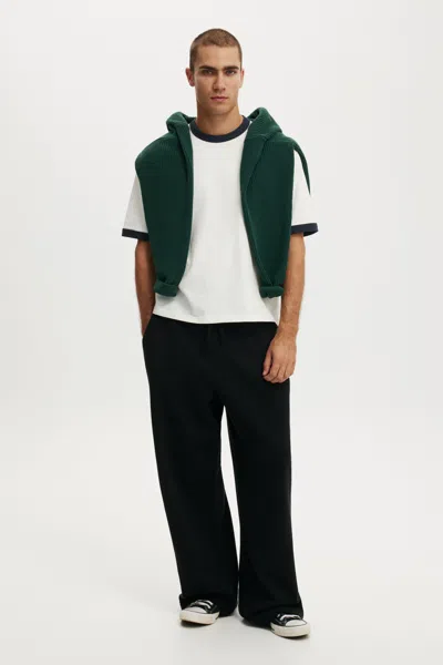 Cotton On Super Baggy Sweatpant In Black