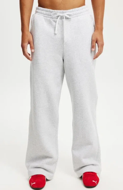 Cotton On Super Baggy Track Pant In Grey Marle