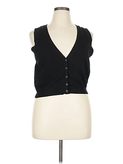 Pre-owned Cotton On Sweater Vest In Black