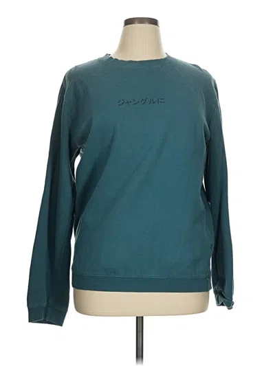 Pre-owned Cotton On Sweatshirt In Teal