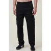 Cotton On Tactical Cargo Pant In Jet Black Herringbone