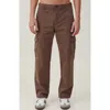 Cotton On Men's Drop Crotch Urban Joggers In Vintage Dark Brown