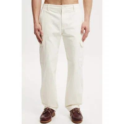 Cotton On Tactical Cargo Pant In Ice Grey Herringbone