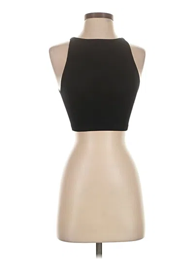 Pre-owned Cotton On Tank Top Black Halter Neckline Tops