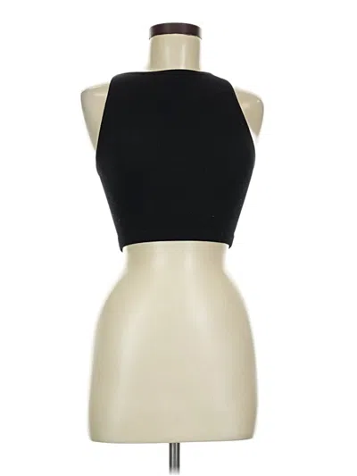 Pre-owned Cotton On Tank Top Black Halter Neckline Tops