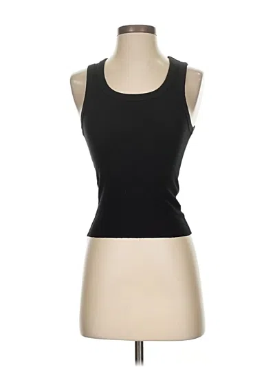 Pre-owned Cotton On Tank Top Black Strapless Neckline Tops
