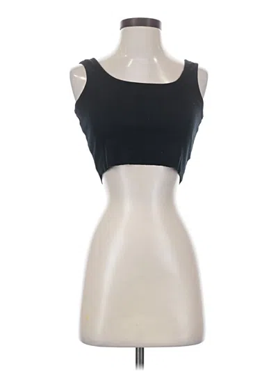 Pre-owned Cotton On Tank Top Black Strapless Neckline Tops