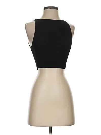Pre-owned Cotton On Tank Top Black Strapless Neckline Tops