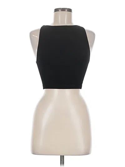 Pre-owned Cotton On Tank Top Black Strapless Neckline Tops