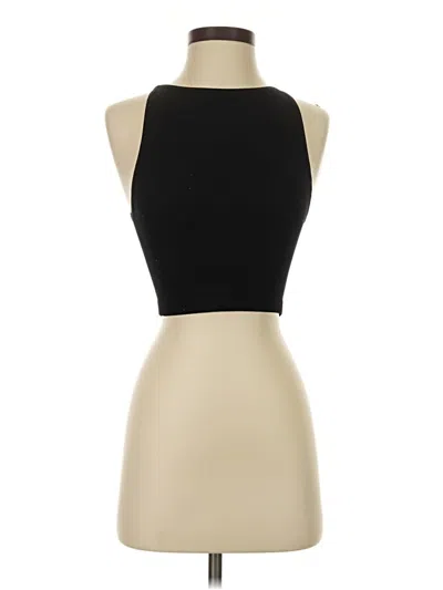 Pre-owned Cotton On Tank Top Black Strapless Neckline Tops
