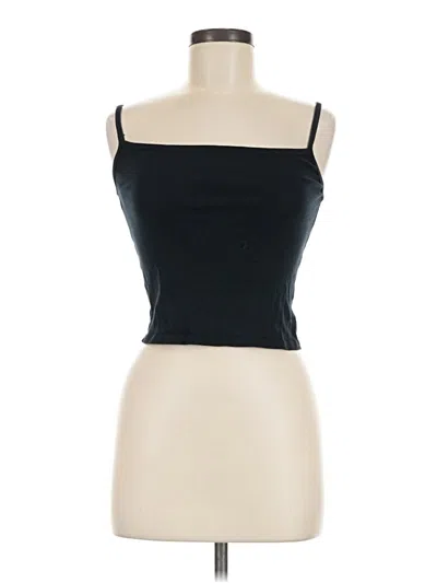 Pre-owned Cotton On Tank Top Black Strapless Neckline Tops
