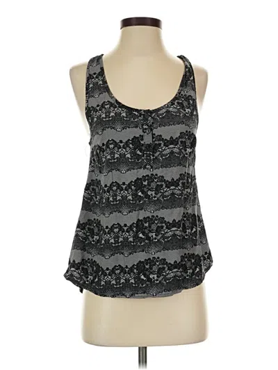 Pre-owned Cotton On Tank Top Gray Halter Neckline Tops