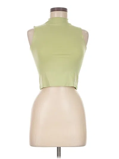 Cotton On Tank Top Green Halter Neckline Tops