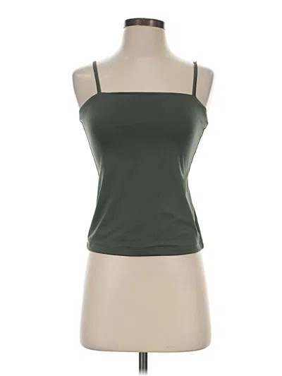 Pre-owned Cotton On Tank Top Green Strapless Neckline Tops