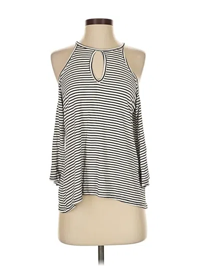 Pre-owned Cotton On Tank Top Ivory Halter Neckline Tops In White