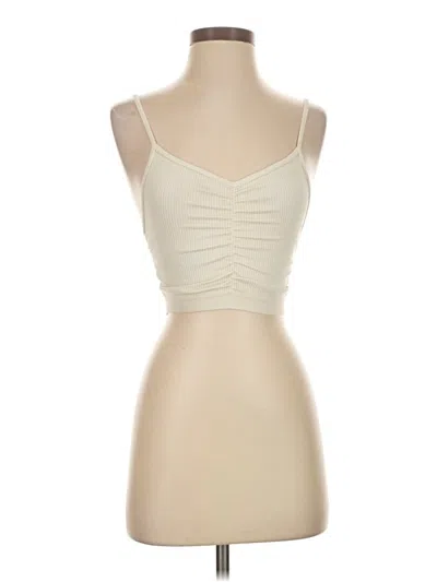 Pre-owned Cotton On Tank Top Ivory Strapless Neckline Tops