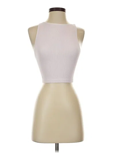 Pre-owned Cotton On Tank Top Tan Halter Neckline Tops