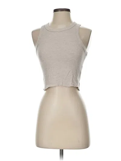 Pre-owned Cotton On Tank Top Tan Halter Neckline Tops