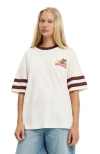 Cotton On The Boxy Graphic Tee In 79 Bahamas Porcelain
