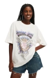 Cotton On The Boxy Graphic Tee In Marshmallow  Solar Sun