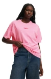 Cotton On The Boxy Graphic Tee In Pink