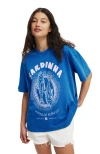 Cotton On The Boxy Graphic Tee In Sardinha  Blue Moon