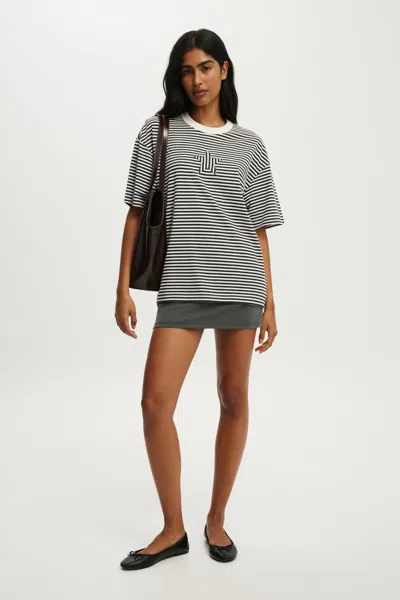 Cotton On The Boxy Graphic Tee In Multi