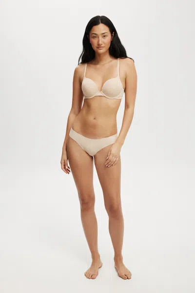 Cotton On The Invisible Bikini Brief In Neutral