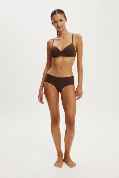Cotton On The Invisible Boyleg Brief In French Roast
