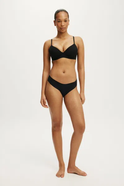 Cotton On The Invisible Cheeky Brief In Black