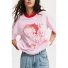 Cotton On The Lcn Boxy Graphic Tee In Betty Boop Betty And Puddy