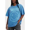 Cotton On The Lcn Boxy Graphic Tee In Lcn Mt Nirvana  Lapis Blue