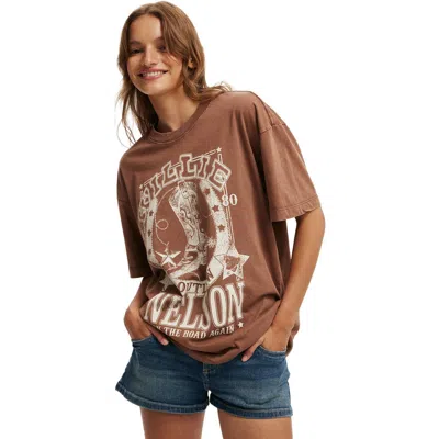Cotton On The Lcn Music Boxy Graphic Tee