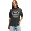 Cotton On The Lcn Music Boxy Graphic Tee In Black
