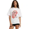 Cotton On The Lcn Music Boxy Graphic Tee In White