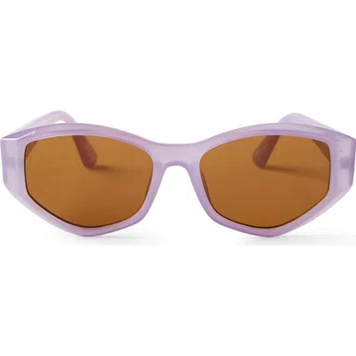 Cotton On The Nightmare Sunglasses In Purple
