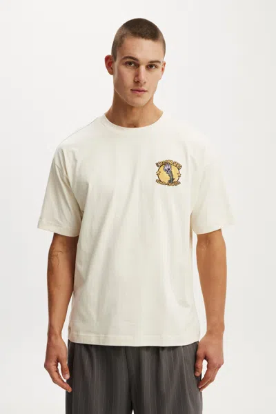 Cotton On The Offspring Music Box Fit T-shirt In Lcn Cor Cream Puff / The Offspring - Prankste