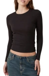 COTTON ON COTTON ON THE ONE LONG SLEEVE RIB T-SHIRT