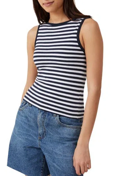 Cotton On The One Stripe Sleeveless Top In Multi
